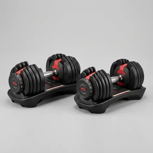 Bowflex SelectTech 552 Adjustable Dumbbells (Pair) view 2